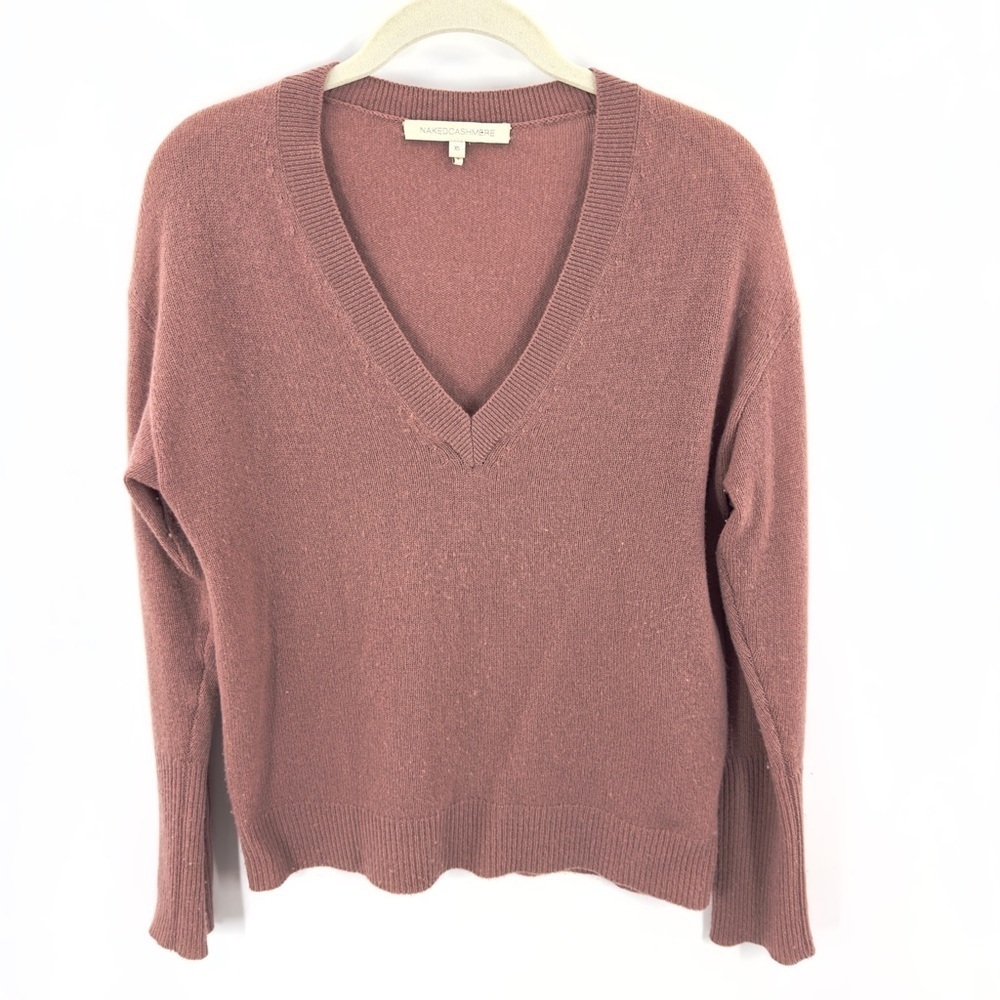 Naked Cashmere Sweater Womens XS Soft Cozy Quiet Luxury Capsule Mininalist